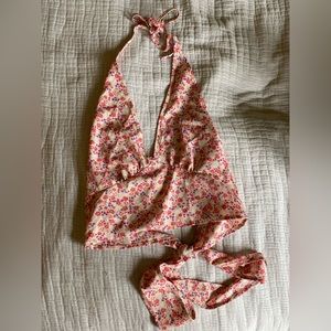 Shein Floral Halter